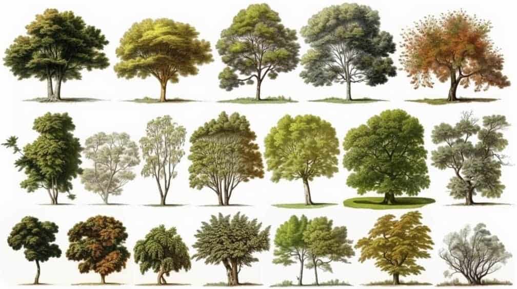 deciduous tree types